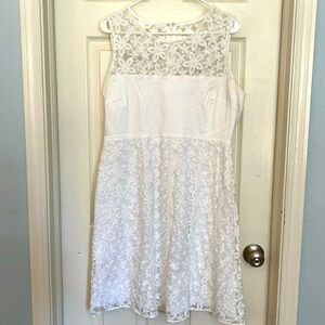Calvin Klein versatile white dress
